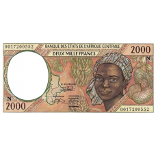 P503Ng Equatorial Guinea - 2000 Francs Year 2000